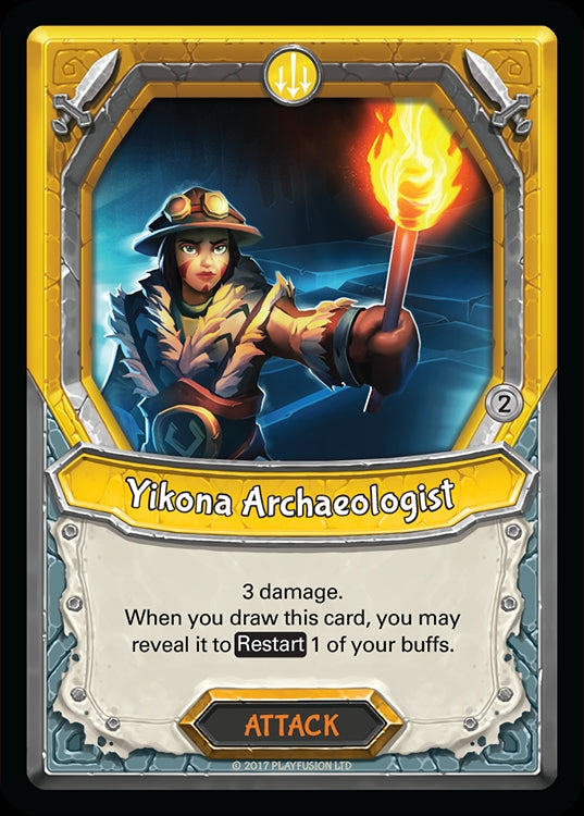 Yikona Archaeologist (Unclaimed) [MYT] - Lightseekers TCG Single