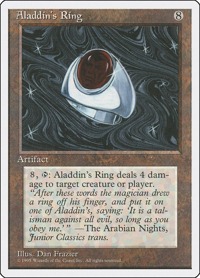 Aladdin’s Ring [4ED] - MTG Single