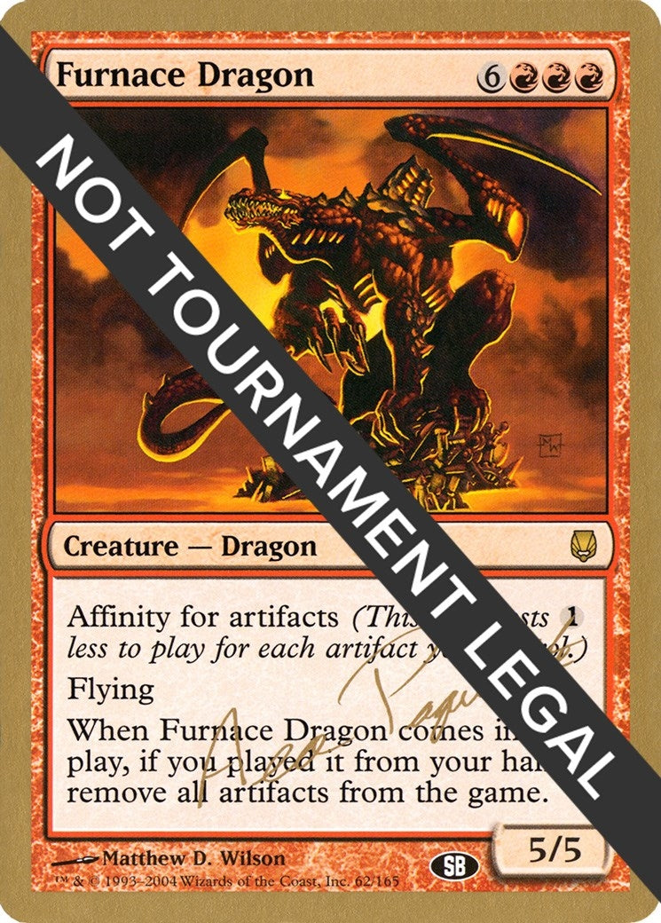 Furnace Dragon - 2004 Aeo Paquette (DST) (SB) [WCD] - MTG Single
