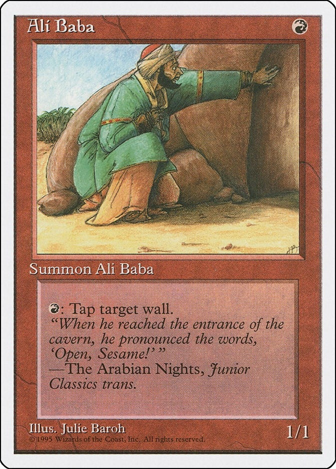 Ali Baba [4ED] - MTG Single