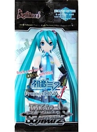 Hatsune Miku -Project DIVA- f Booster Pack [PD/S22] - Weiss Schwarz Sealed