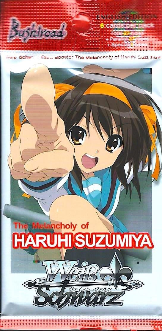 The Melancholy of Haruhi Suzumiya Extra Booster Pack [SY/WE09] - Weiss Schwarz Sealed