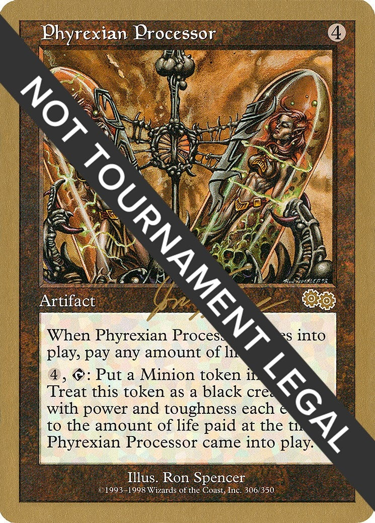 Phyrexian Processor - 2000 Jon Finkel (USG) [WCD] - MTG Single