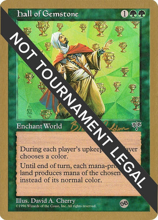 Hall of Gemstone - 1998 Brian Selden (MIR) (SB) [WCD] - MTG Single