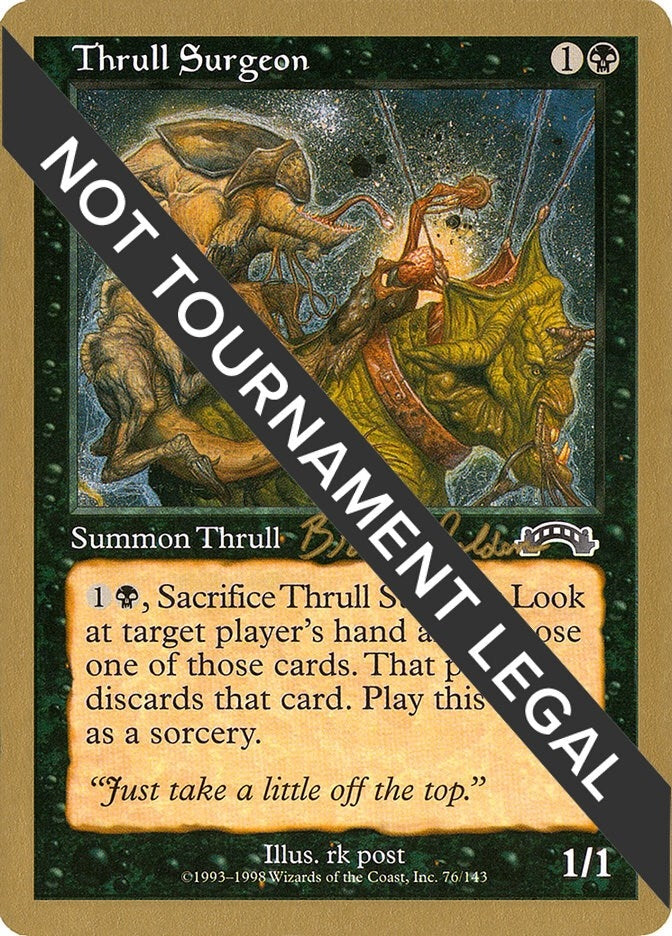 Thrull Surgeon - 1998 Brian Selden (EXO) [WCD] - MTG Single