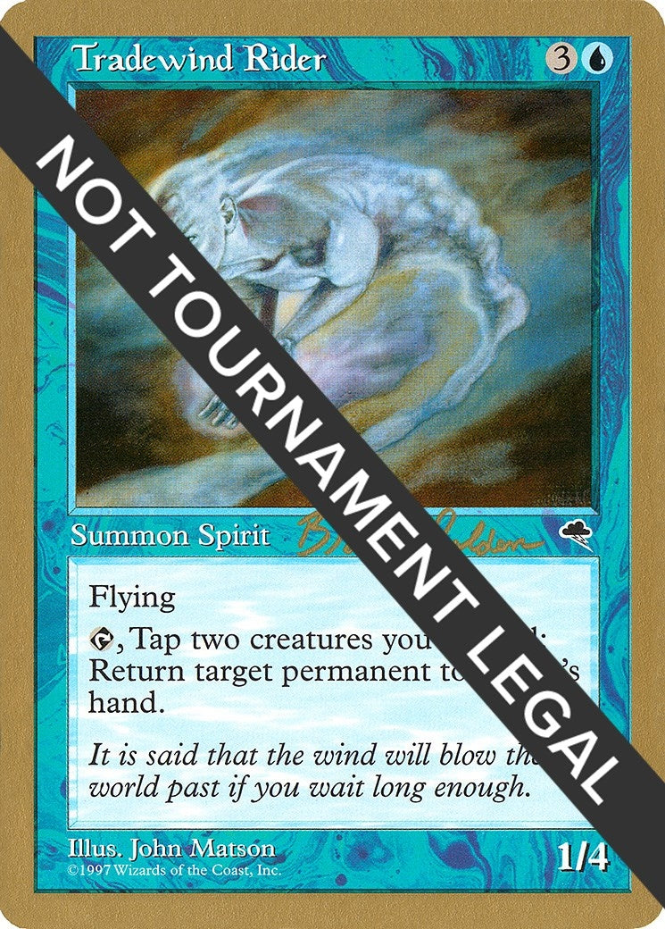 Tradewind Rider - 1998 Brian Selden (TMP) [WCD] - MTG Single