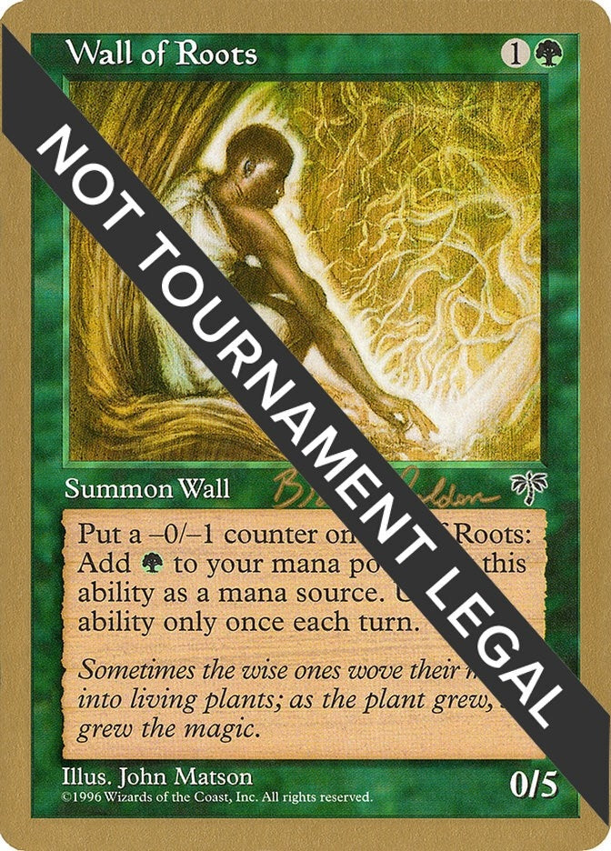 Wall of Roots - 1998 Brian Selden (MIR) [WCD] - MTG Single