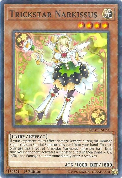 Trickstar Narkissus (Starfoil) (18023) (SPV) - YuGiOh Single