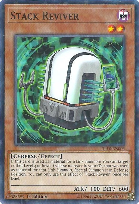 Stack Reviver (Starfoil) (18005) (SPV) - YuGiOh Single