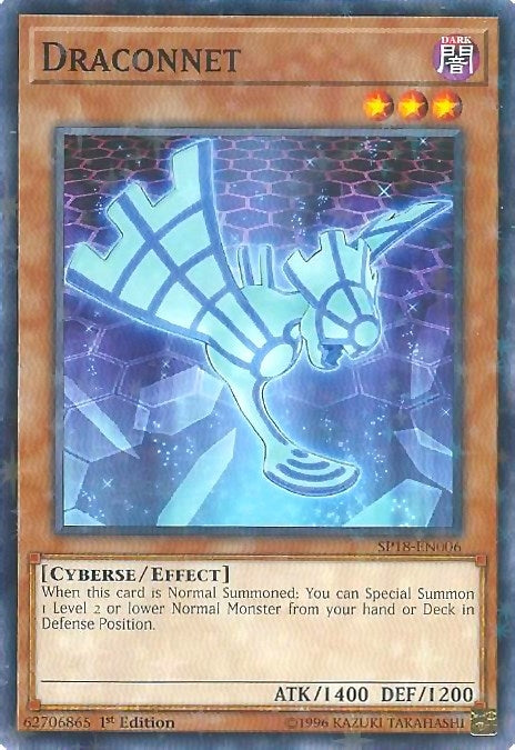 Draconnet (Starfoil) (18006) (SPV) - YuGiOh Single