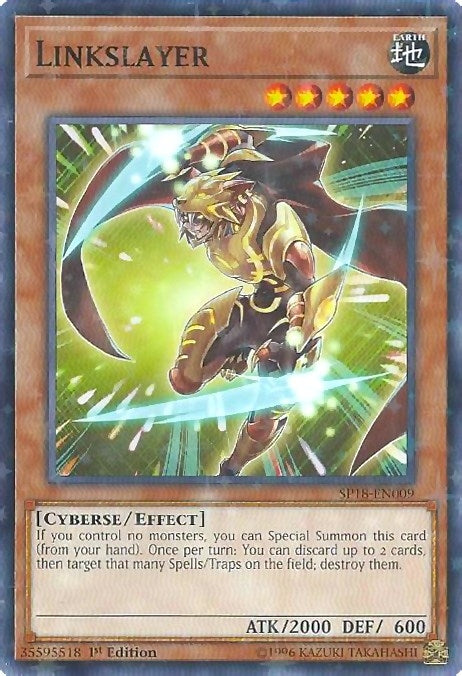 Linkslayer (Starfoil) (18009) (SPV) - YuGiOh Single