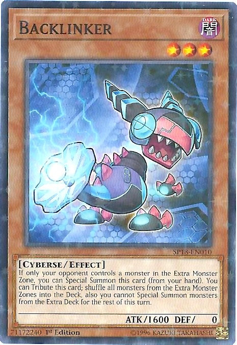 Backlinker (Starfoil) (18010) (SPV) - YuGiOh Single