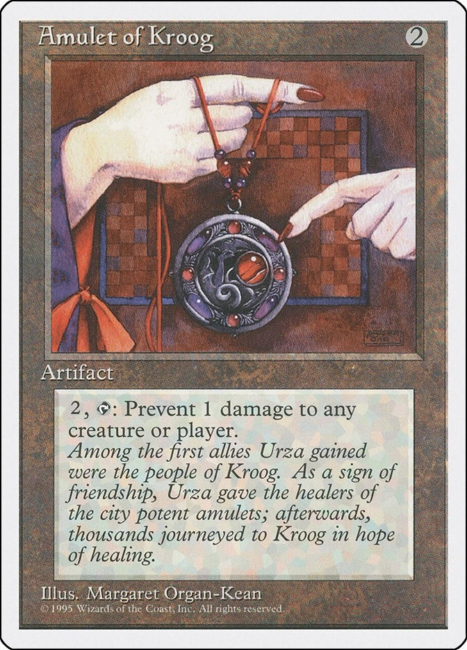 Amulet of Kroog [4ED] - MTG Single