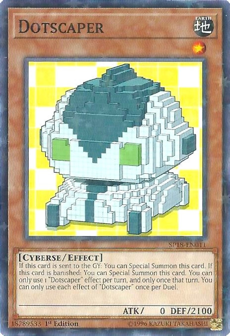 Dotscaper (Starfoil) (18011) (SPV) - YuGiOh Single