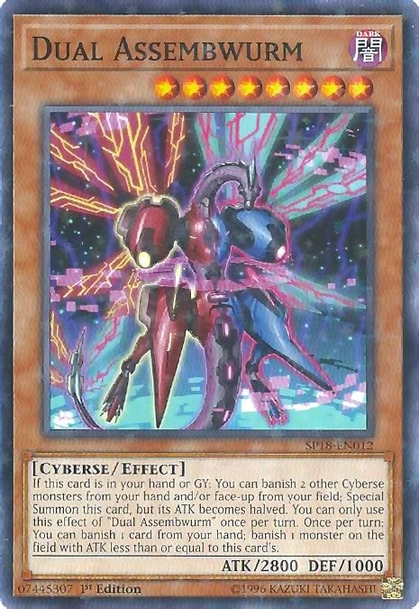 Dual Assembwurm (Starfoil) (18012) (SPV) - YuGiOh Single