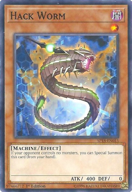 Hack Worm (18015) (SPV) - YuGiOh Single