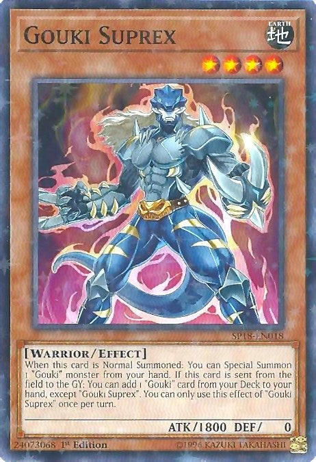 Gouki Suprex (Starfoil) (18018) (SPV) - YuGiOh Single