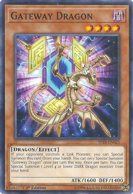 Gateway Dragon (18025) (SPV) - YuGiOh Single