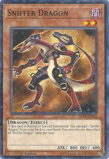 Sniffer Dragon (Starfoil) (18026) (SPV) - YuGiOh Single