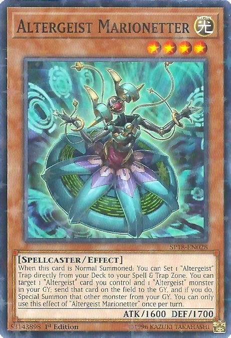 Altergeist Marionetter (Starfoil) (18028) (SPV) - YuGiOh Single