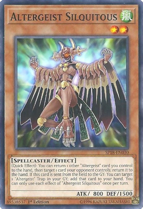 Altergeist Silquitous (18030) (SPV) - YuGiOh Single