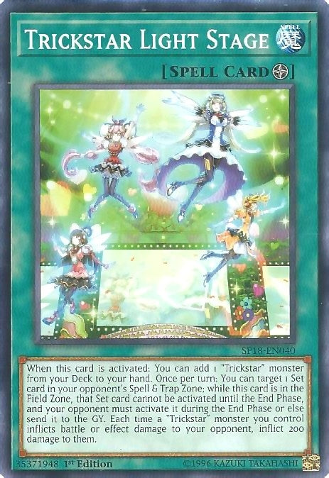 Trickstar Light Stage (18040) (SPV) - YuGiOh Single