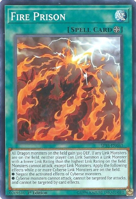 Fire Prison (18043) (SPV) - YuGiOh Single
