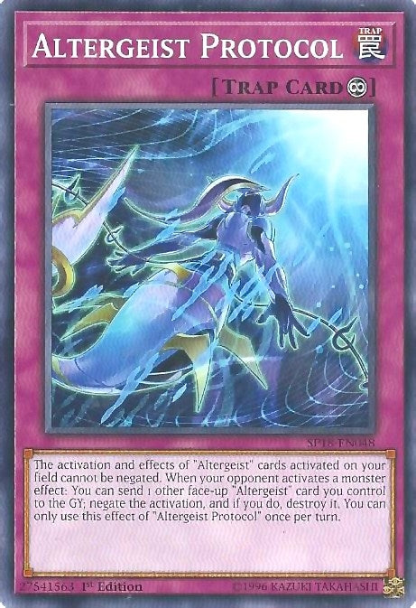 Altergeist Protocol (18048) (SPV) - YuGiOh Single