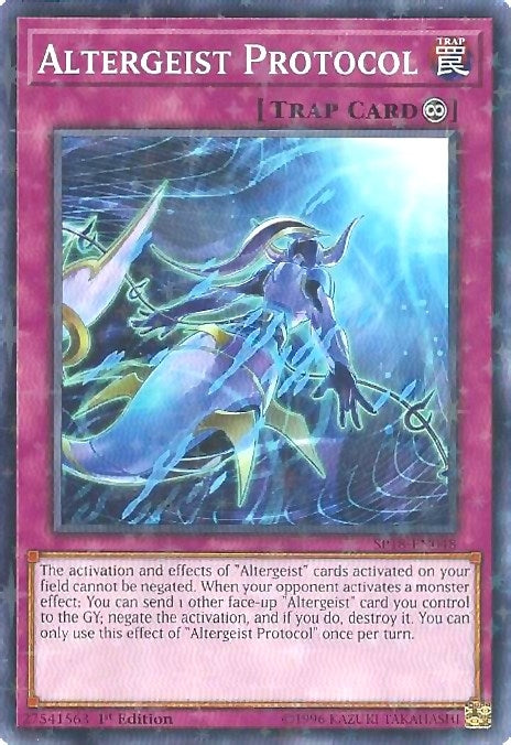 Altergeist Protocol (Starfoil) (18048) (SPV) - YuGiOh Single