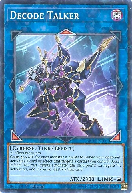 Decode Talker (Starfoil) (18031) (SPV) - YuGiOh Single
