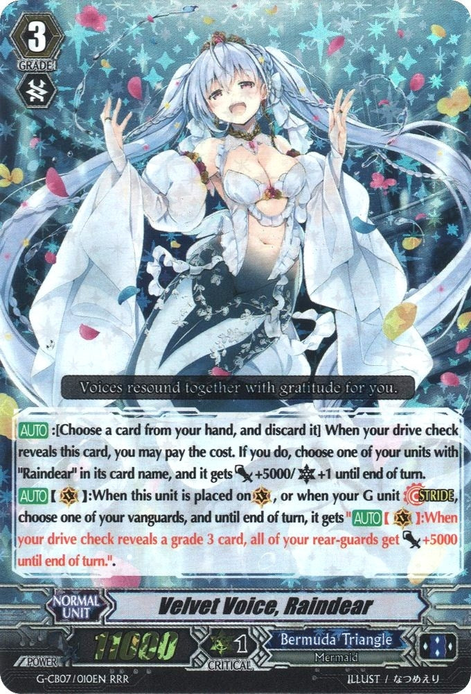 Velvet Voice Raindear (7010) [G-CB07] - Cardfight Vanguard Single
