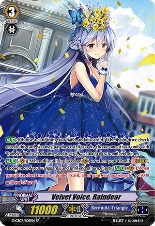 Velvet Voice Raindear (SP) (709) [G-CB07] - Cardfight Vanguard Single