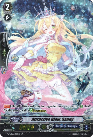 Attractive Glow Sandy (SP) (711) [G-CB07] - Cardfight Vanguard Single