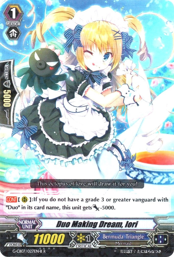 Duo Making Dream Iori (Black) (7027) [G-CB07] - Cardfight Vanguard Single