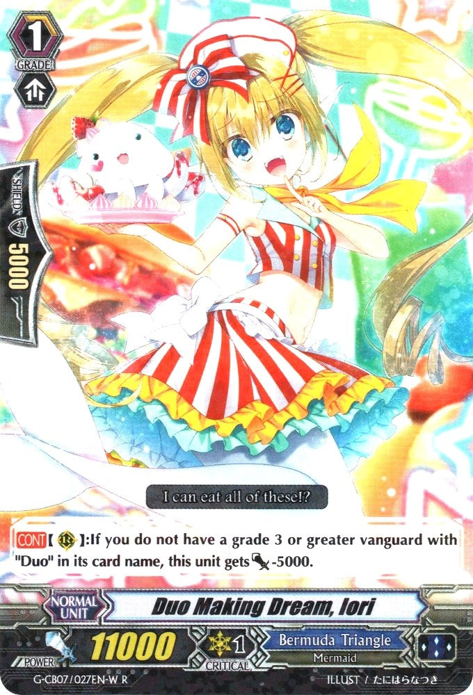 Duo Making Dream Iori (White) (7027) [G-CB07] - Cardfight Vanguard Single