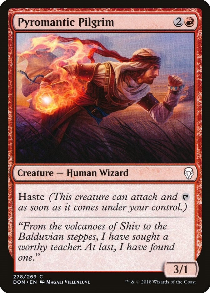 Pyromantic Pilgrim (278) [DOM] - MTG Single
