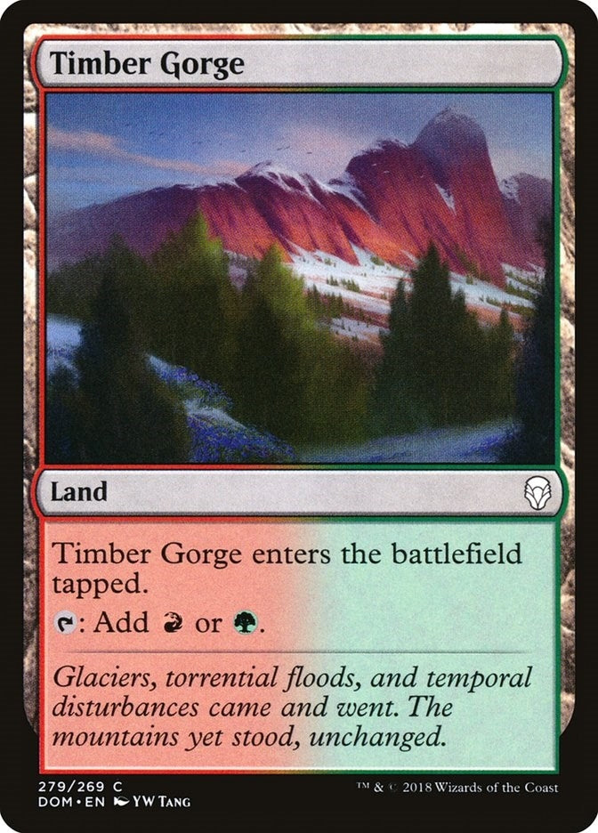 Timber Gorge (279) [DOM] - MTG Single