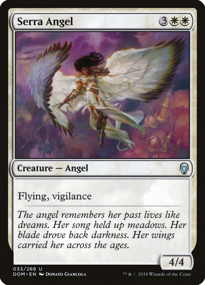 Serra Angel (33) [DOM] - MTG Single