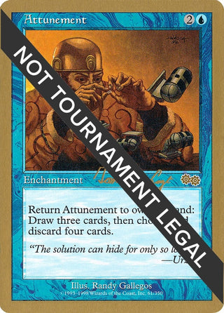 Attunement - 2000 Tom van de Logt (USG) [WCD] - MTG Single