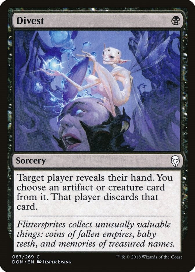 Divest (87) [DOM] - MTG Single