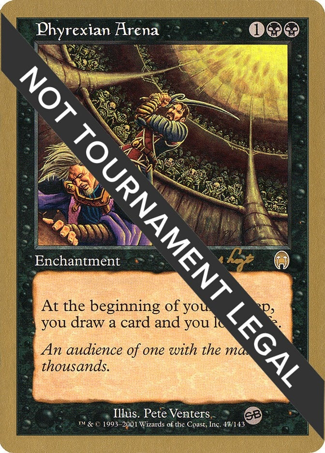 Phyrexian Arena - 2001 Tom van de Logt (APC) (SB) [WCD] - MTG Single