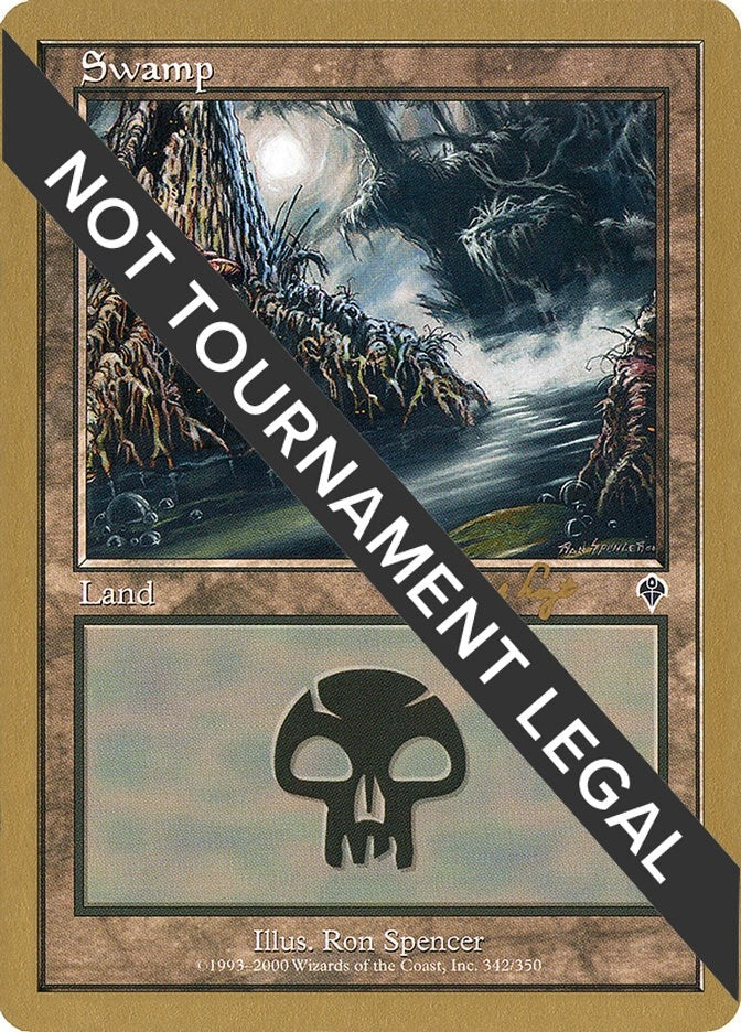 Swamp (342) - 2001 Tom van de Logt (INV) [WCD] - MTG Single