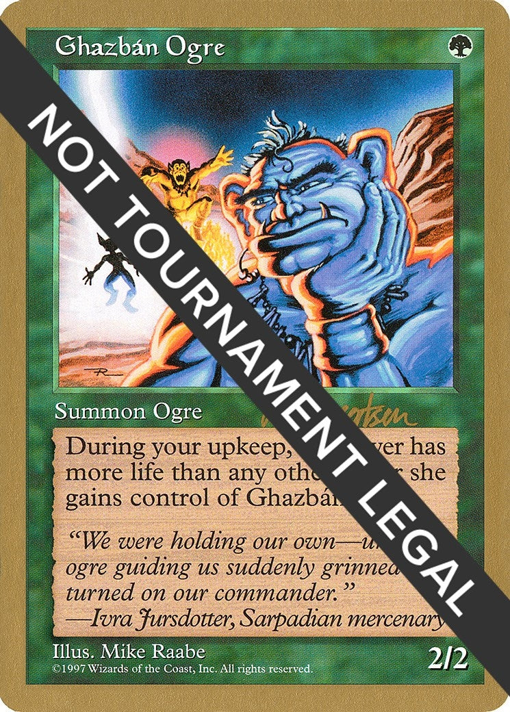 Ghazban Ogre - 1997 Svend Geertsen (5ED) [WCD] - MTG Single