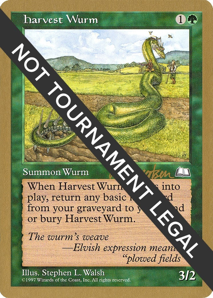 Harvest Wurm - 1997 Svend Geertsen (WTH) [WCD] - MTG Single