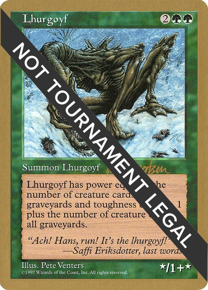 Lhurgoyf - 1997 Svend Geertsen (5ED) [WCD] - MTG Single