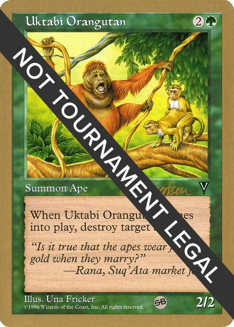 Uktabi Orangutan - 1997 Svend Geertsen (VIS) (SB) [WCD] - MTG Single