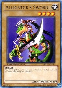 Alligator’s Sword (7) (WCPP) - YuGiOh Single