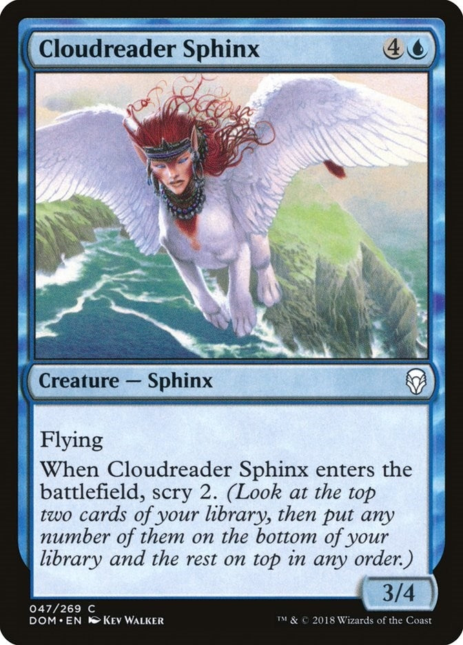 Cloudreader Sphinx (47) [DOM] - MTG Single