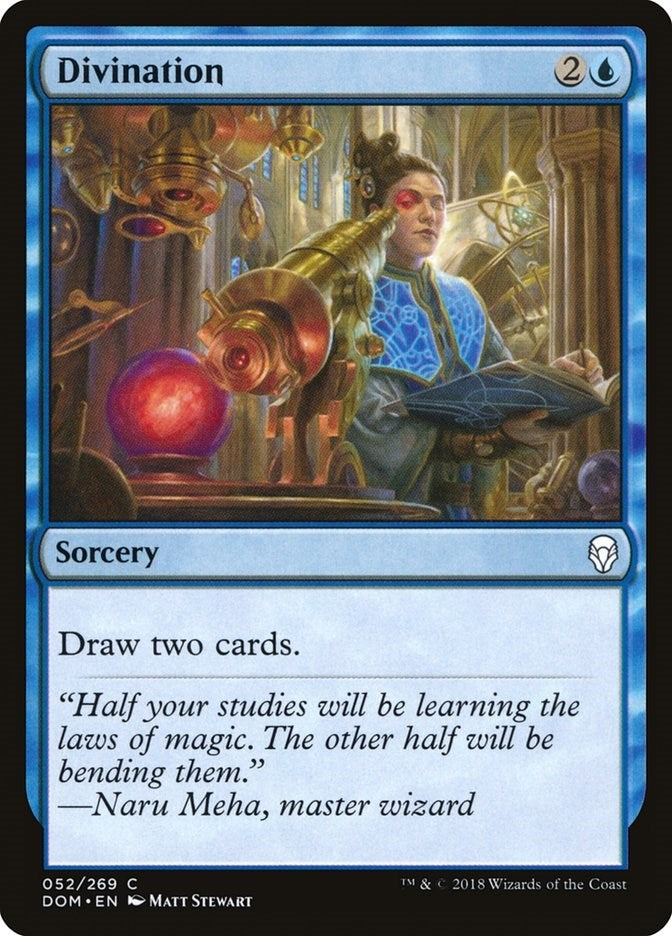 Divination (52) [DOM] - MTG Single