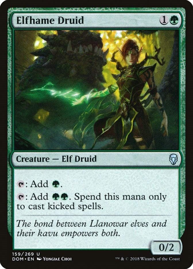 Elfhame Druid (159) [DOM] - MTG Single